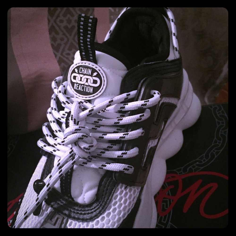 Versace chain reaction shoe